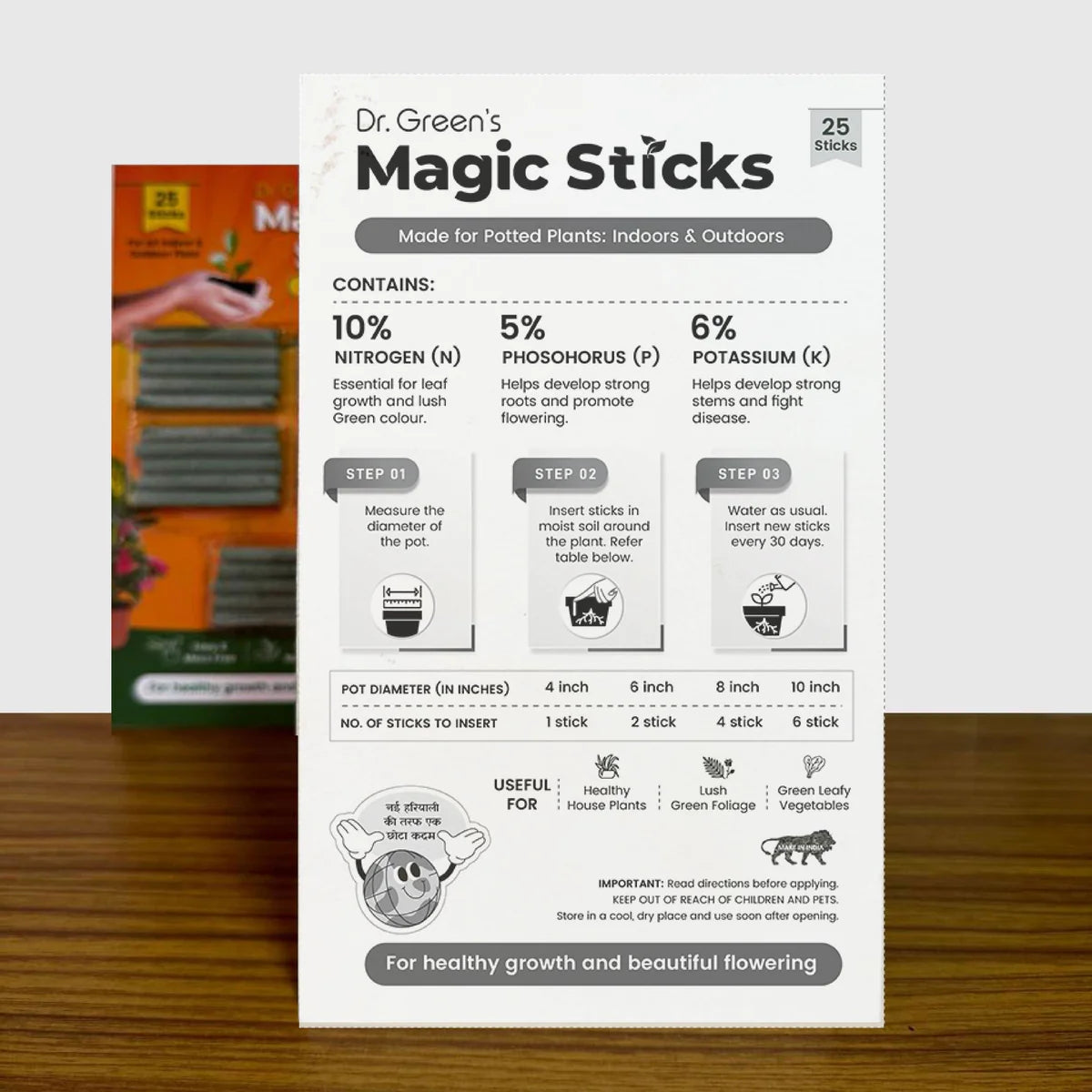 Dr.Green's - Magic Plant Sticks (Buy 25 Get 25 Free)