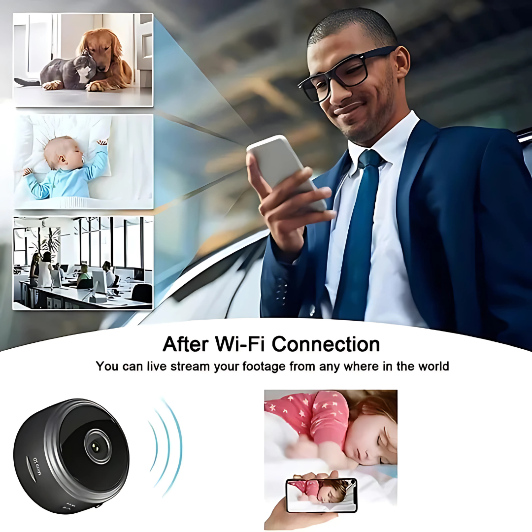 SecurePlus - Rechargeable Wi-Fi HD CCTV Camera