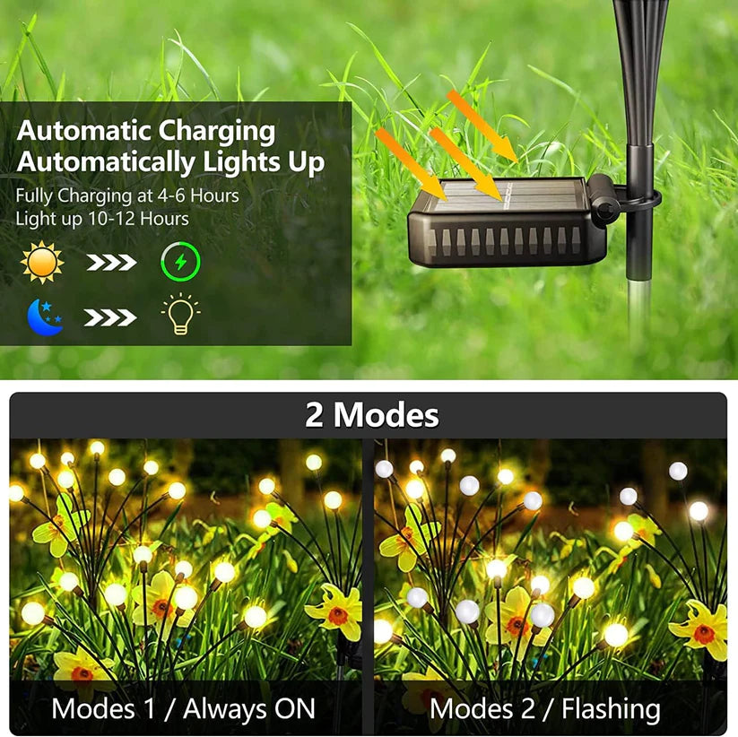 Solar Firefly Lights