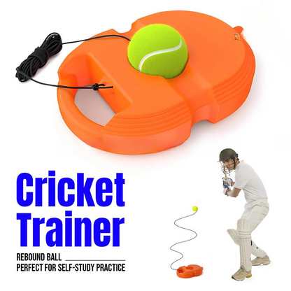 🏏Cricket Trainer Rebound Ball || Self Cricket Practice Training Tool for Adults & Kids