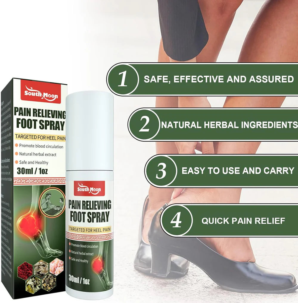 ReliefSpray™ Foot & Joint Pain Relieving Spray - (Buy 1 Get 1 Free🔥🔥) Save Rs. 900.00