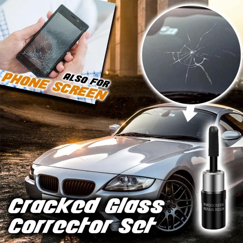 CrackShield™ - Nano Glass Crack Repair Kit for Cars & Phones (Buy 1 Get 1 Free🔥🔥)