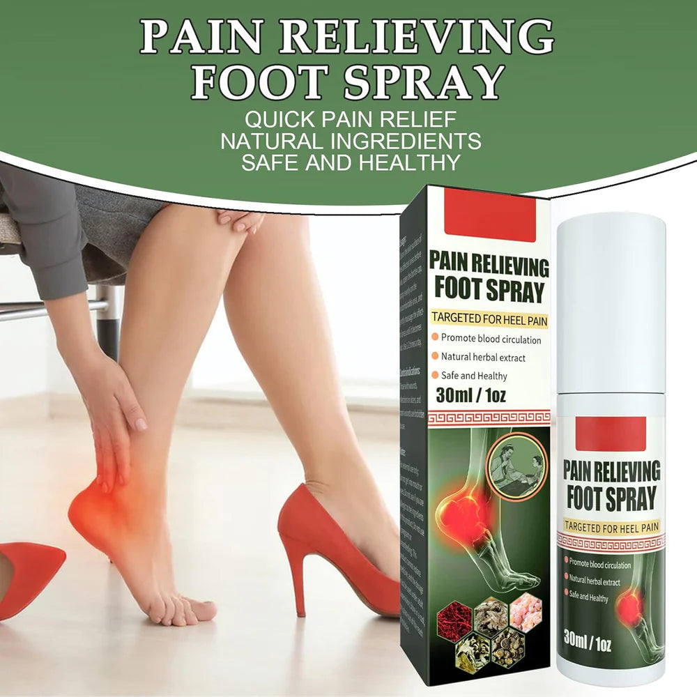 ReliefSpray™ Foot & Joint Pain Relieving Spray - (Buy 1 Get 1 Free🔥🔥) Save Rs. 900.00